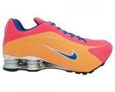 Tênis Nike Shox R4 Cromado Laranja Mod:10973